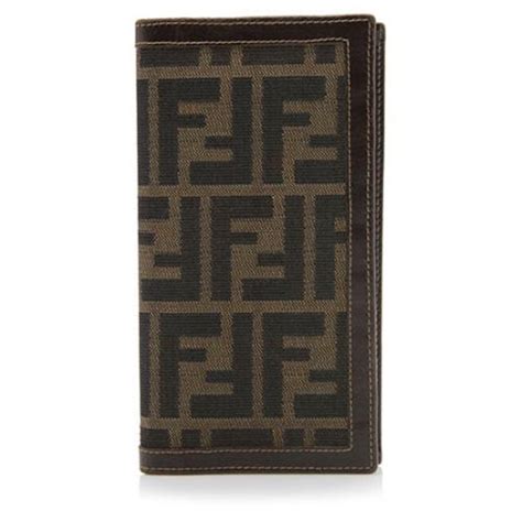 Vintage Fendi Designer Checkbook Cover 